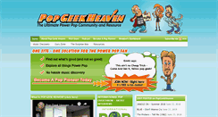 Desktop Screenshot of popgeekheaven.com